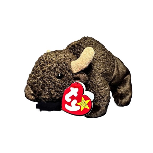TY BEANIE BABIES ROAM THE BISON, EXTREMELY RARE WITH ERRORS! - Picture 1 of 7